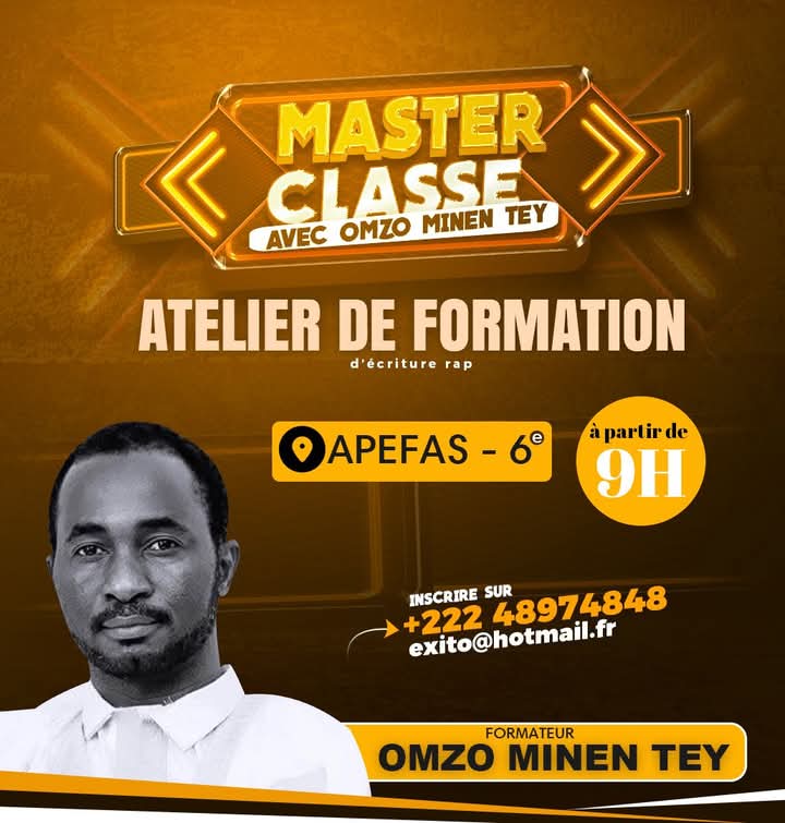 “QUAND LE RAP RENCONTRE L’ENGAGEMENT : UNE JOURNÉE D’EXCEPTION AVEC Omzo Minen Teye !”